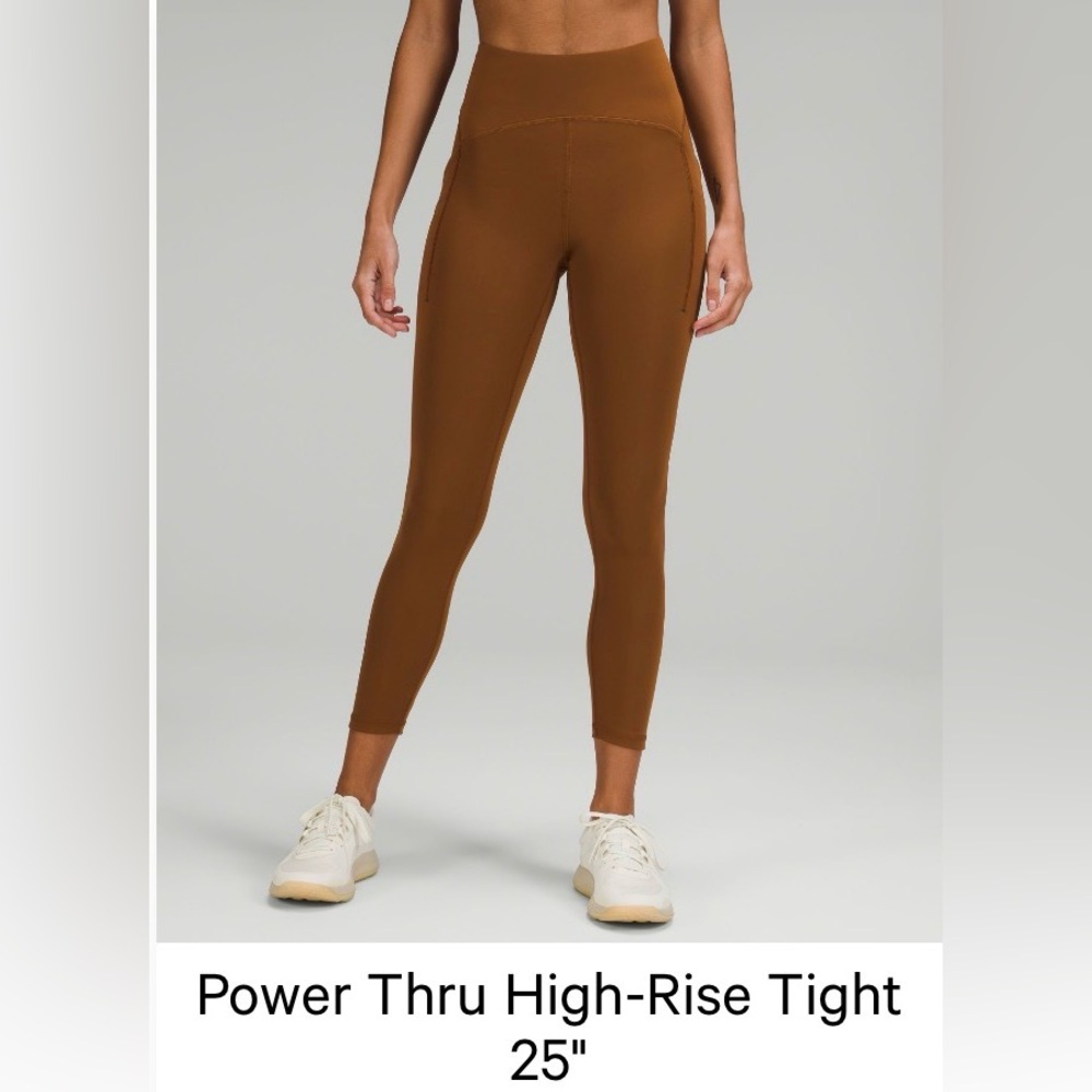 Lululemon | Power Thur High Rise Tight with pockets
